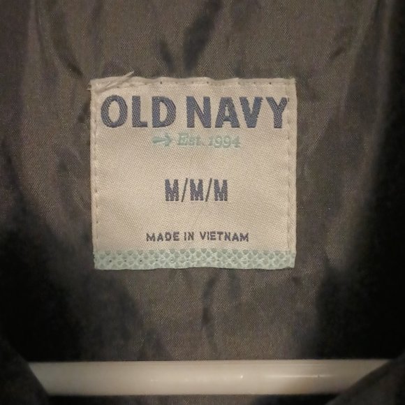 Old Navy Black Quilted Ladies Jacket Medium Very Nice Condition - Picture 2 of 4